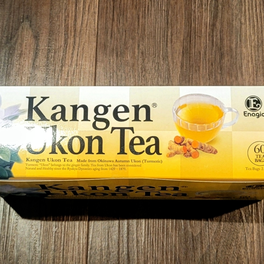 Kangen Ukon Tumeric Tea 10 Bags Organic By Enagic Sealed New